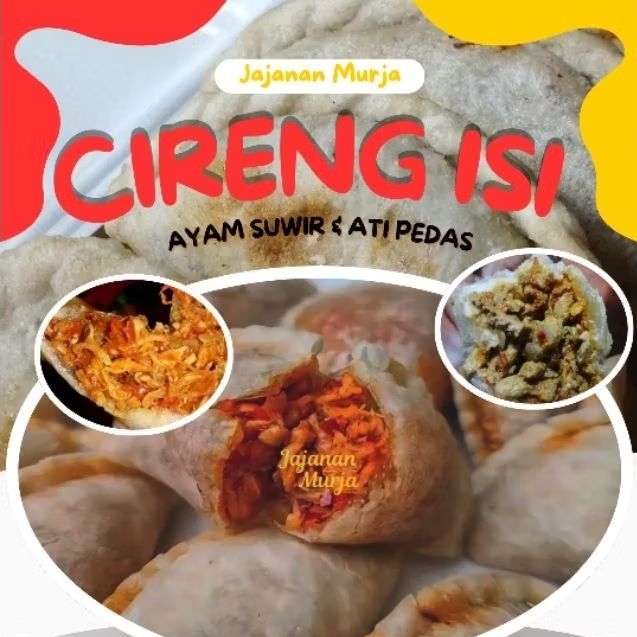 

Cireng Ayam Suwir Pedas Ati Pedas | Cireng Isi | Cireng Jumbo | Cemilan