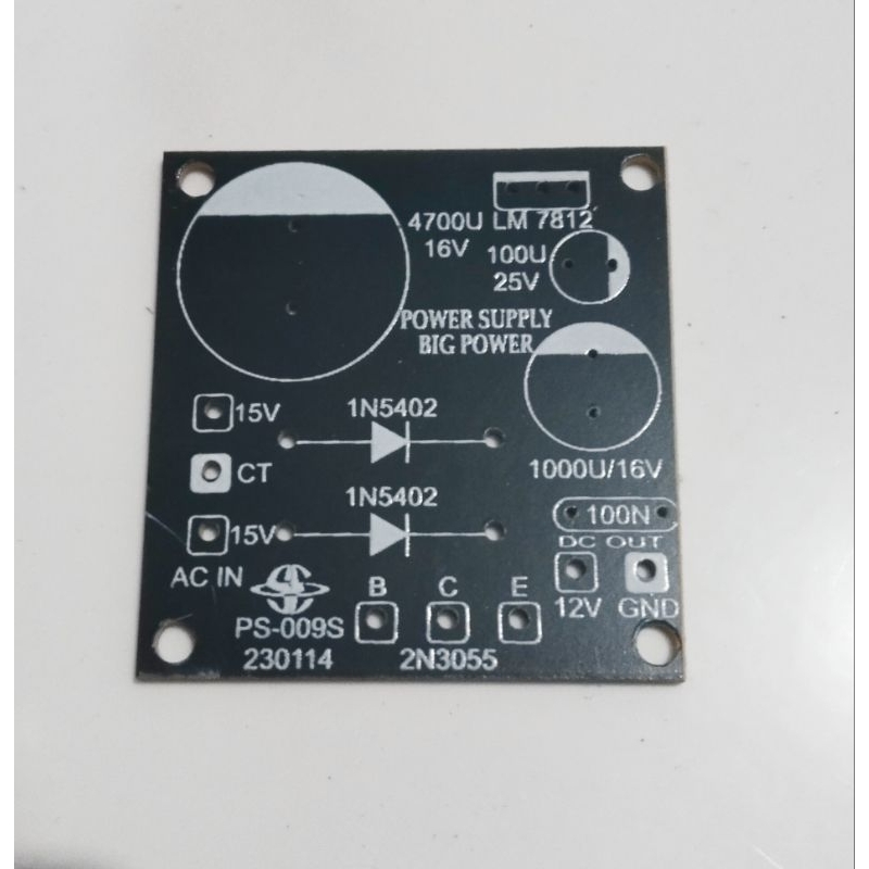 PCB Power Supply Tunggal Out Non CT BIG POWER PS-009S