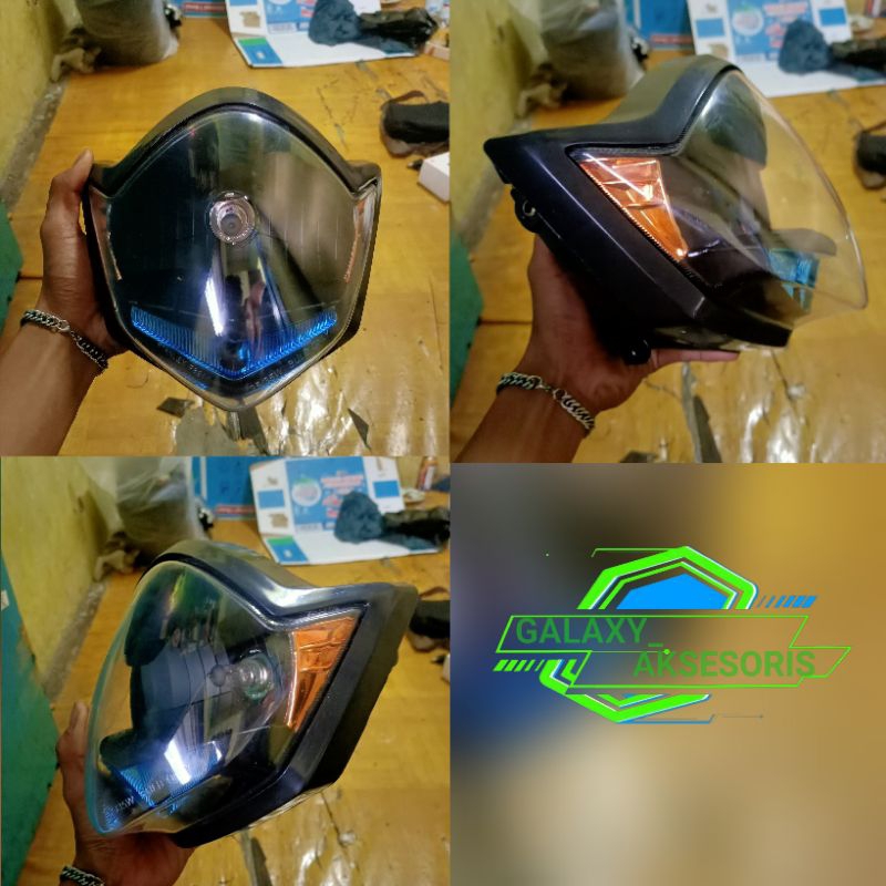 REFLEKTOR LAMPU DEPAN VIXION OLD HEADLAMP VIXION OLD MODEL CUSTOM