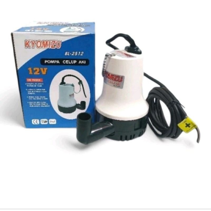 POMPA CELUP AKI KYOMIZU BL-2512 12V / SUMERSIBLE PUMP