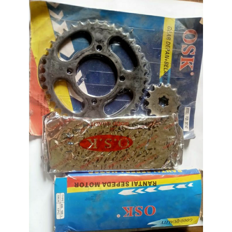 ( OSK ) GEAR GIR SET PAKET KOMPLIT YAMAHA FIZR