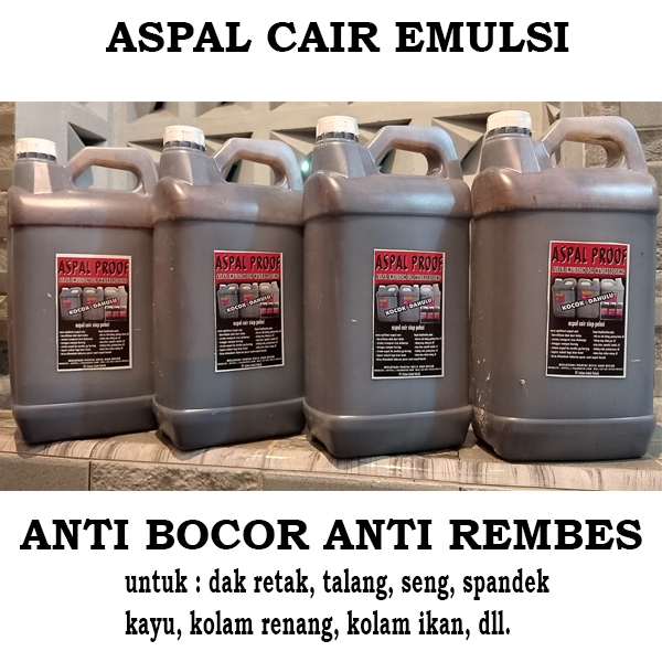 Aspal Cair 5kg | Aspal Emulsion