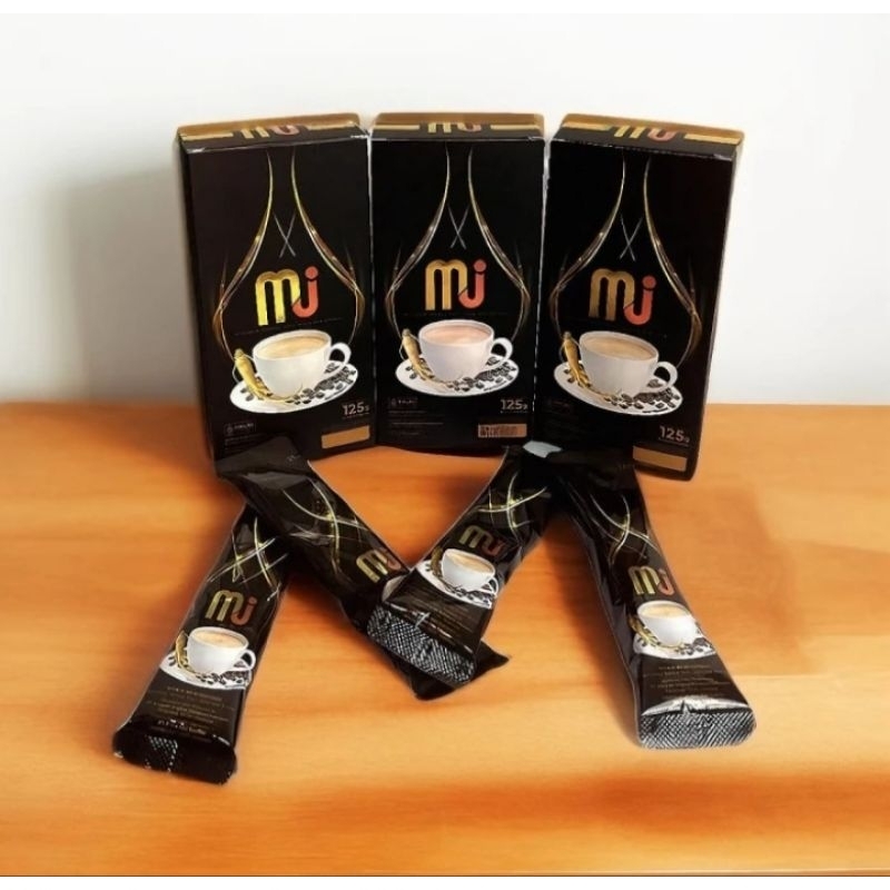 

MJ COFFEE Kopi Malam Jumat Penambah Stamina Pria 1 Box Isi 5 Sachet