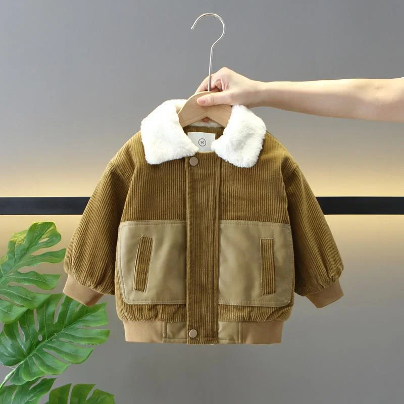 Jaket Anak Corduroy Winter