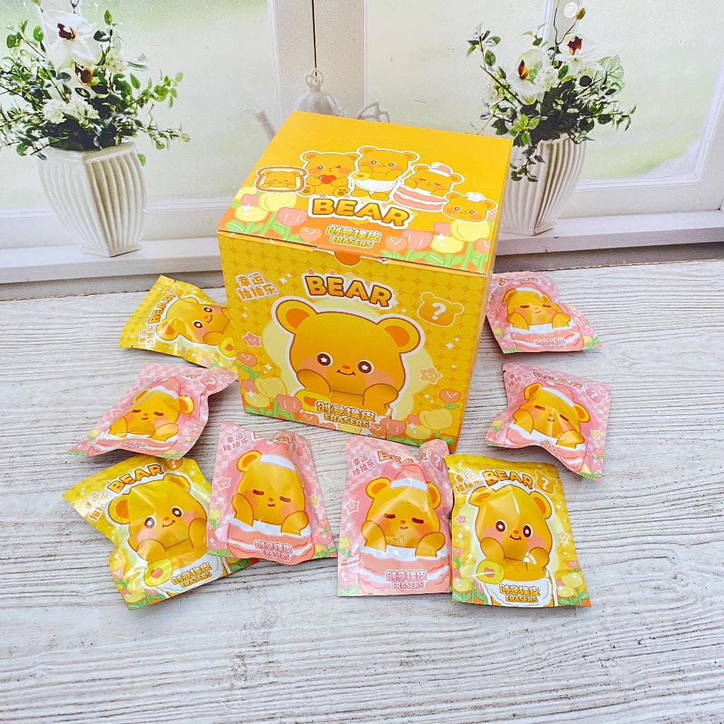 

mysPenghapus Mystery BEAR Kuning Cute Lucu 1 PCS Favorit Anak Terlaris / Penghapus Misteri Bag Beruang Yellow 1 Piece Harga Termurah Alat Tulis Stationary Fancy Kekinian Kualitas Terbaik Bisa Grosir dan COD