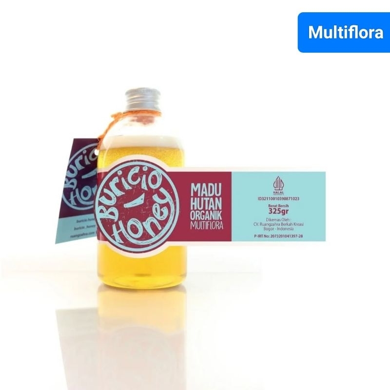 

Buricio Honey Madu Hutan Organik Original My Honey Madu Multiflora 325gr