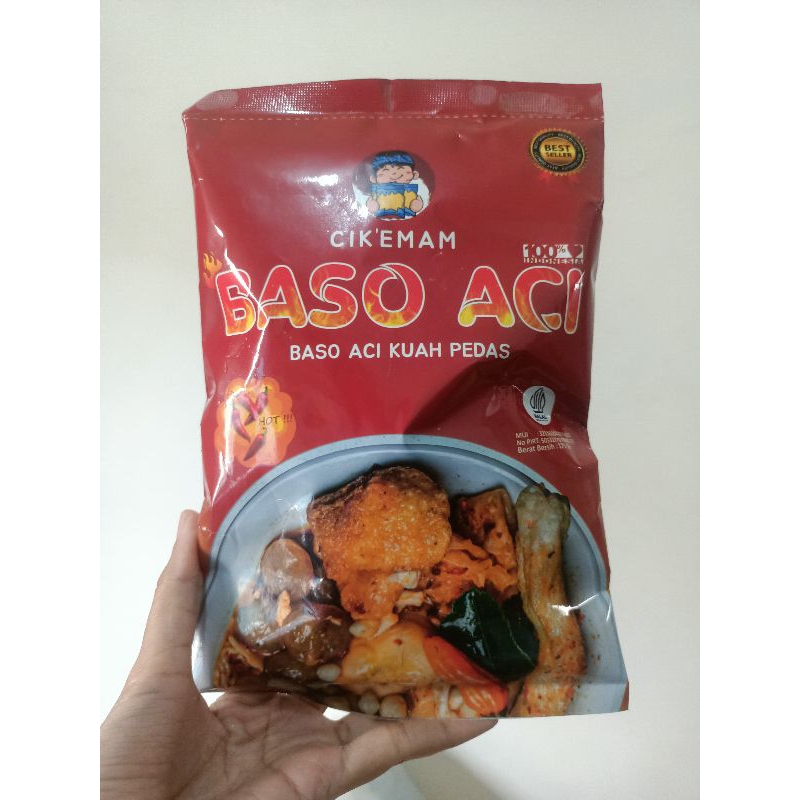 

CIKEMAM BASO ACI KUAH PEDAS 175GR