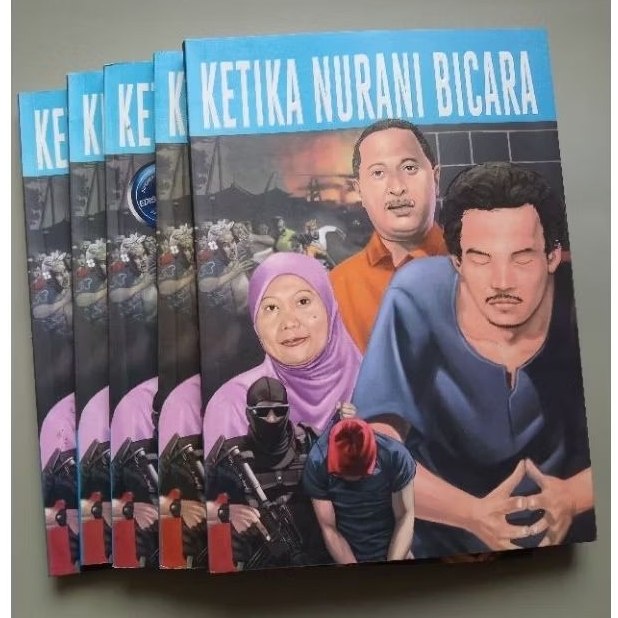 Komik Sejarah KETIKA NURANI BICARA (Peristiwa Teror Bom Bali) oleh Lazuardi  Birru