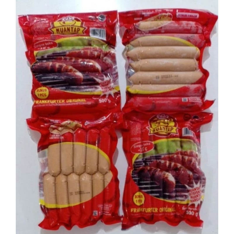 

Sosis Bakar Muantap Jumbo 500gr