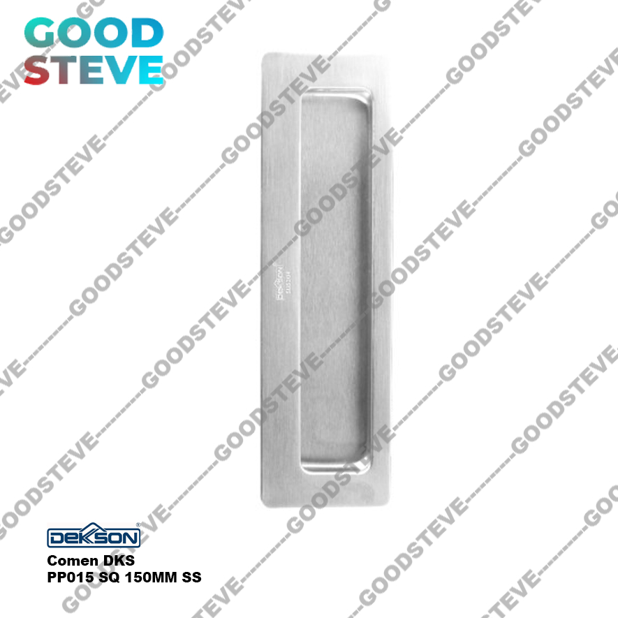 PULL PLATE DEKKSON PP 015 SQ 150MM SSS