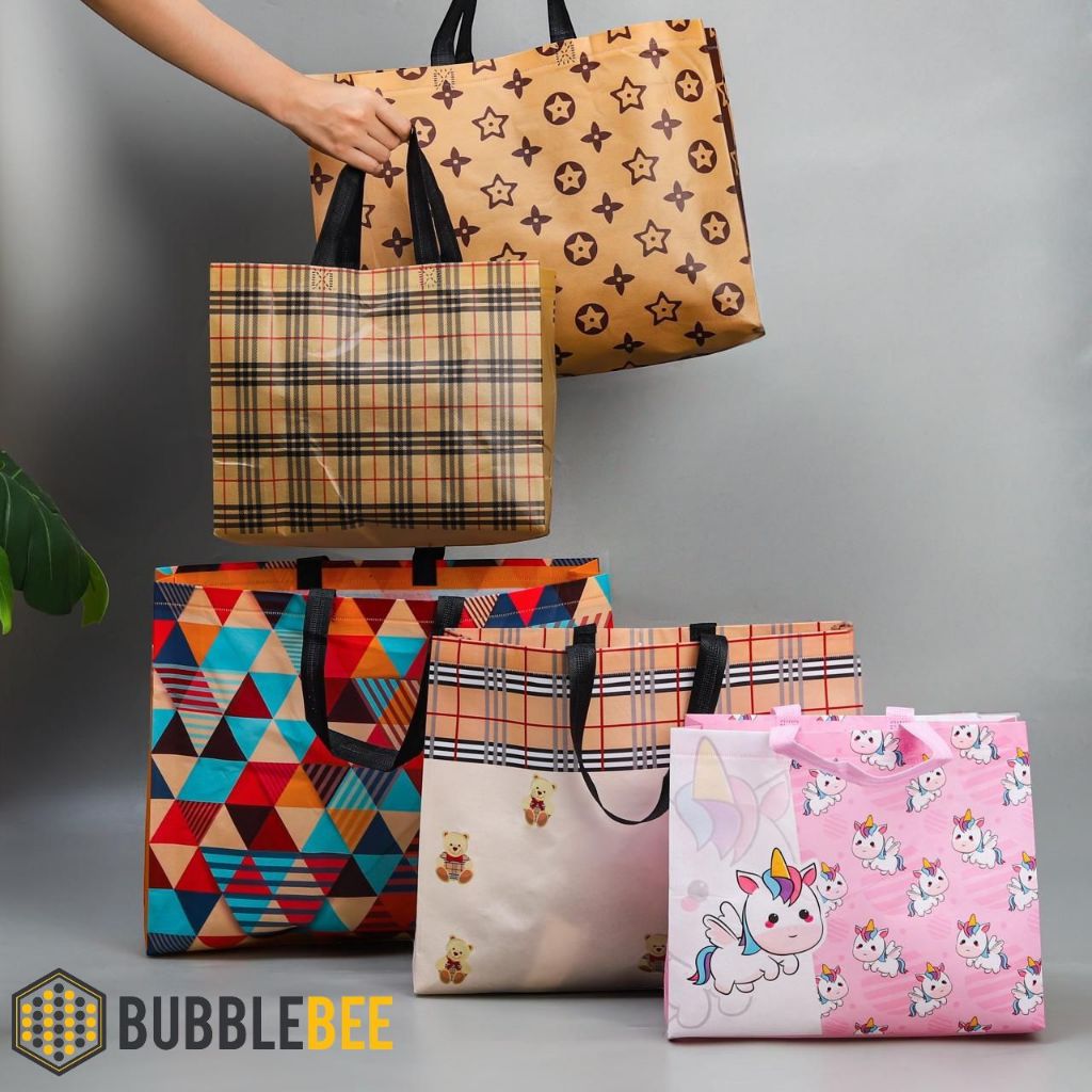 

Tas Belanja / Tote Bag /Tas kado Spunbond Motif Premium