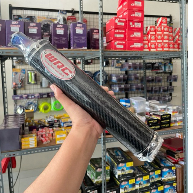 Silincer Carbon Knalpot WRC Thailand Ninja R/SS RR 150 Rx King Original 100%