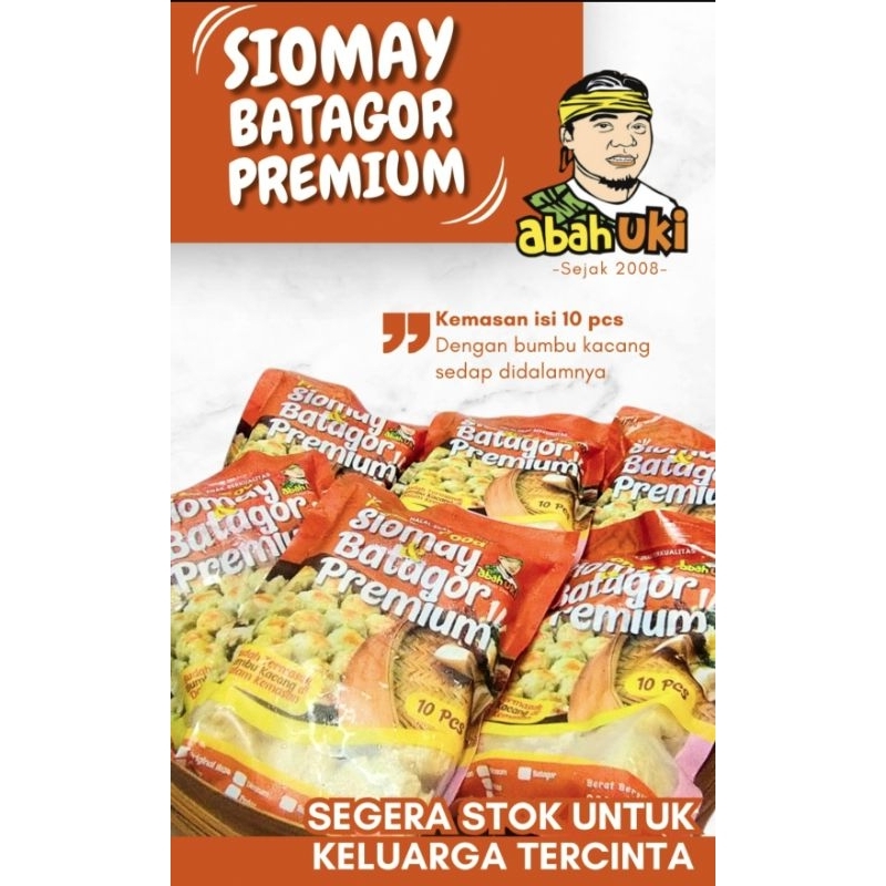 

Siomay Batagor Premium 10 Pcs "Abah Uki