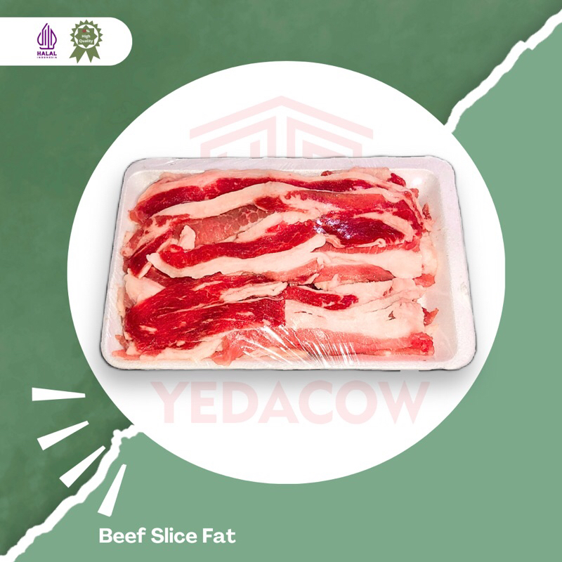 

Daging slice fat 200g - 1kg