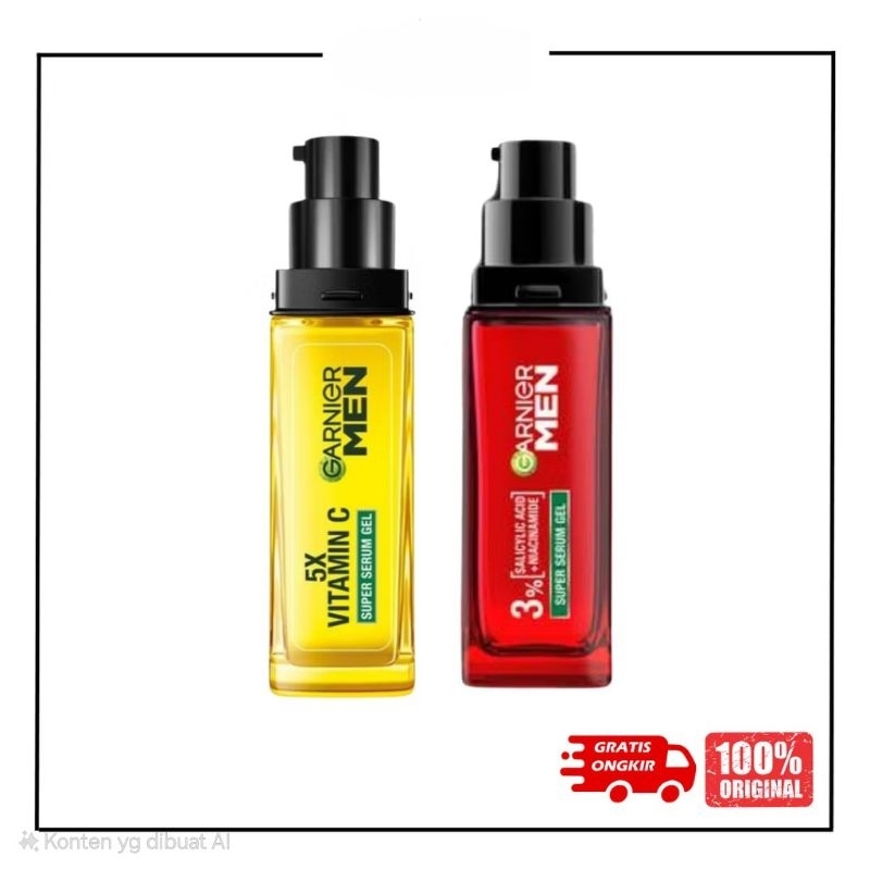 Garnier men vitamin C acno fight suoer serum gel 30ml