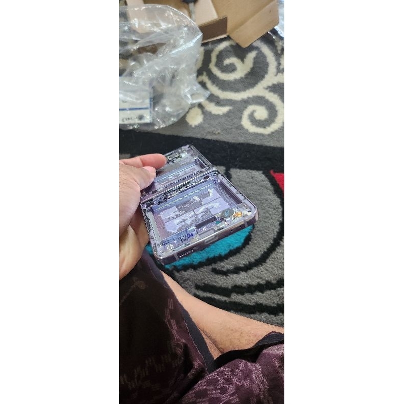 frame samsung z flip 4 sidik jari samsung z flip 4