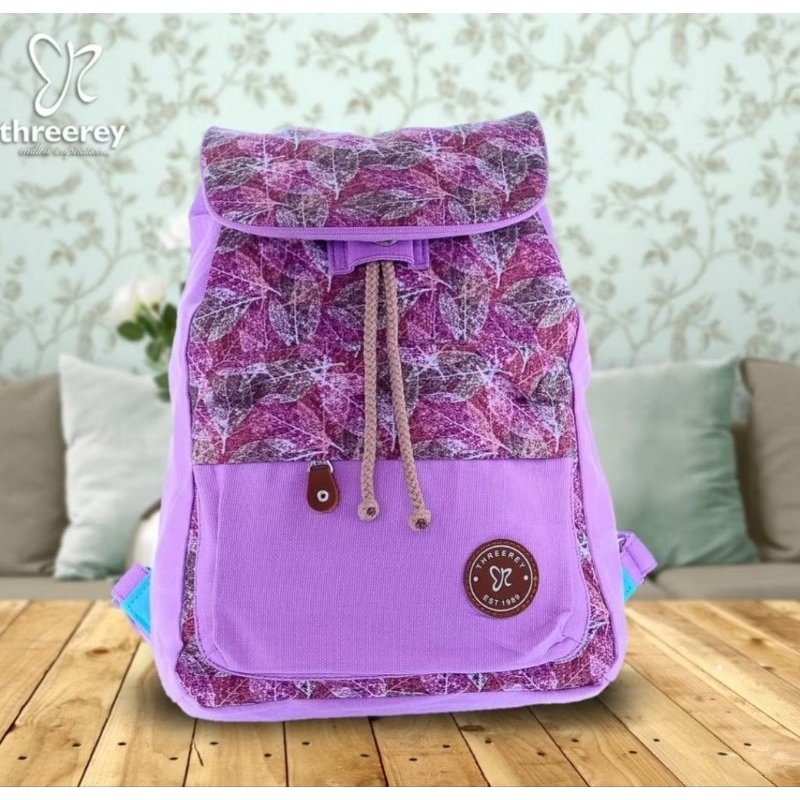 Threerey Backpack Memphis Serut Purple