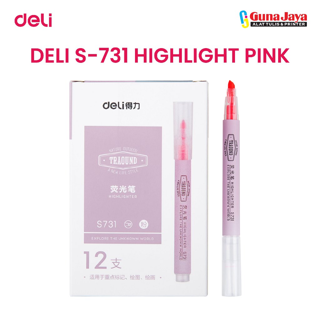 

DELI S-731 HIGHLIGHT PINK