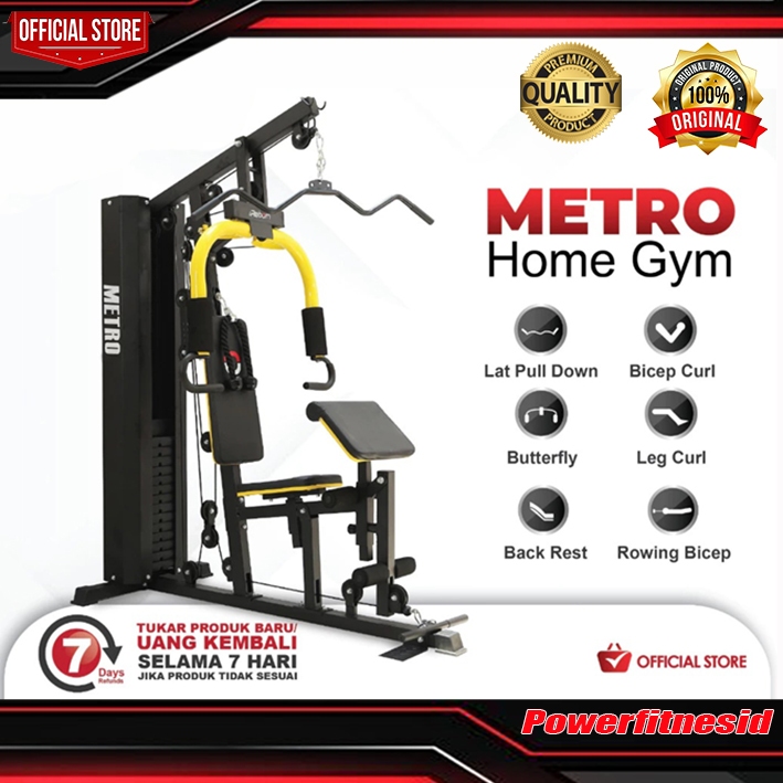 Alat Fitness Home GYM 1 Sisi Metro iReborn