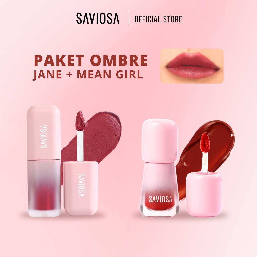 SAVIOSA Bundling Hemat Glazetint + Cloud Velvet