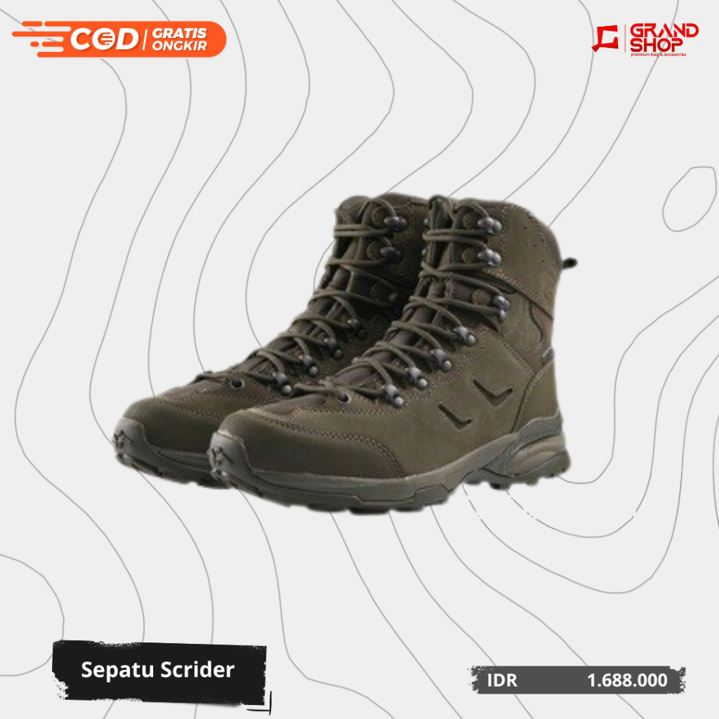 Shoes / Sepatu Pria Scrider Cartenz Tactical