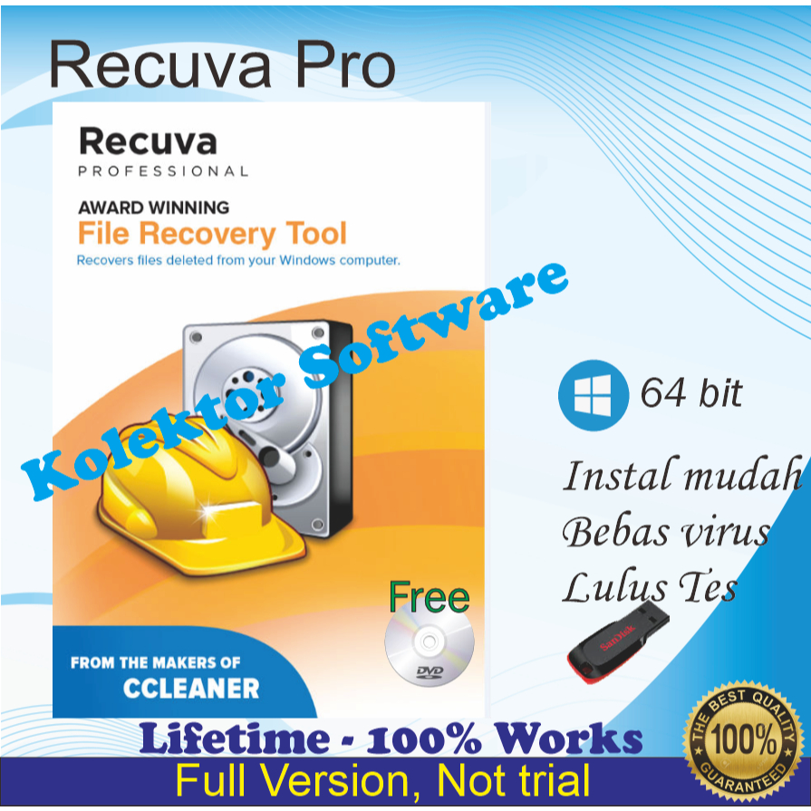 Recuva Pro 1.54.120 - Full Version