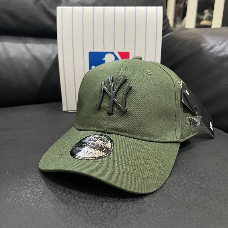 Topi New York Baseball Cap Korea NY Metal Logo Army FREE BOX & GOODIE BAG