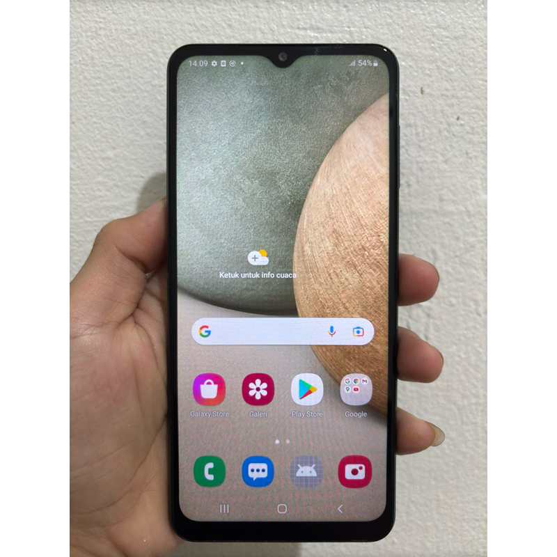 STOK HANYA 1  SAMSUNG GALAXY A12 SECOND RAM 6/128 NORMAL HP + CAS