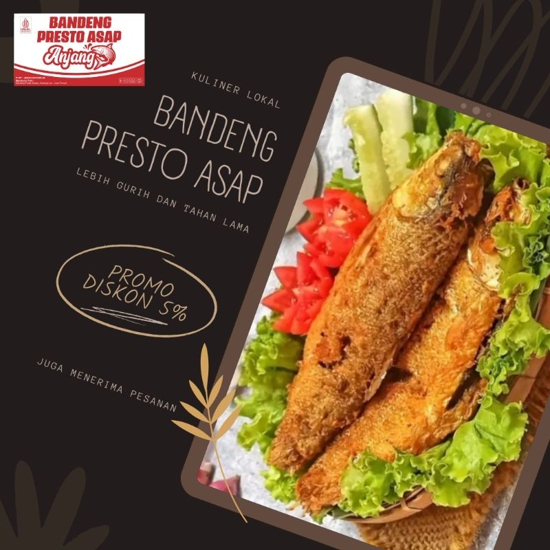 

Jual Bandeng Presto Juwana - Bandeng Presto Asap Anjang Isi 2 & 3, Duri Lunak