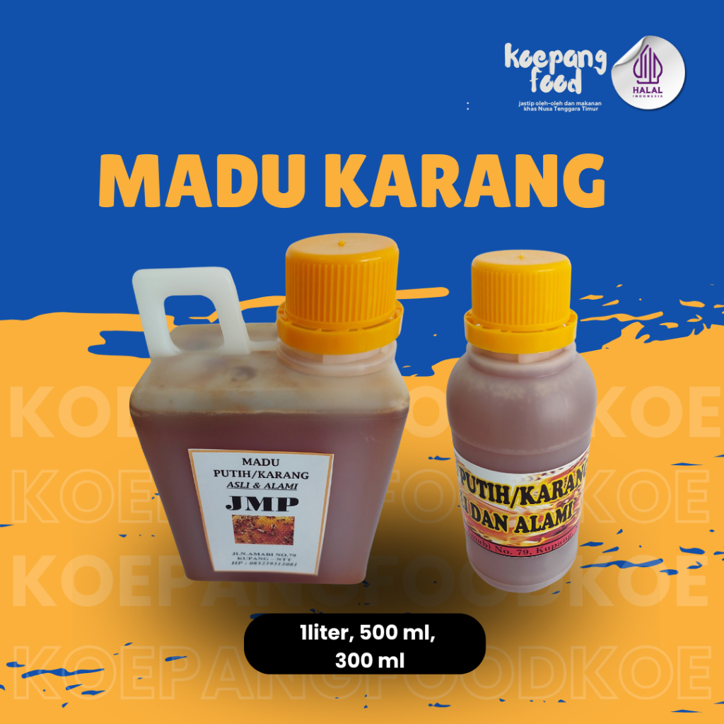 

Madu Karang /Madu Putih Asli NTT 1liter, 500ml, 300ml