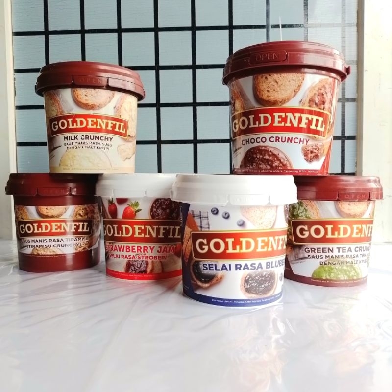 

Selai Goldenfil Varian Rasa 1kg ( Pcs ) [ Orinal ]