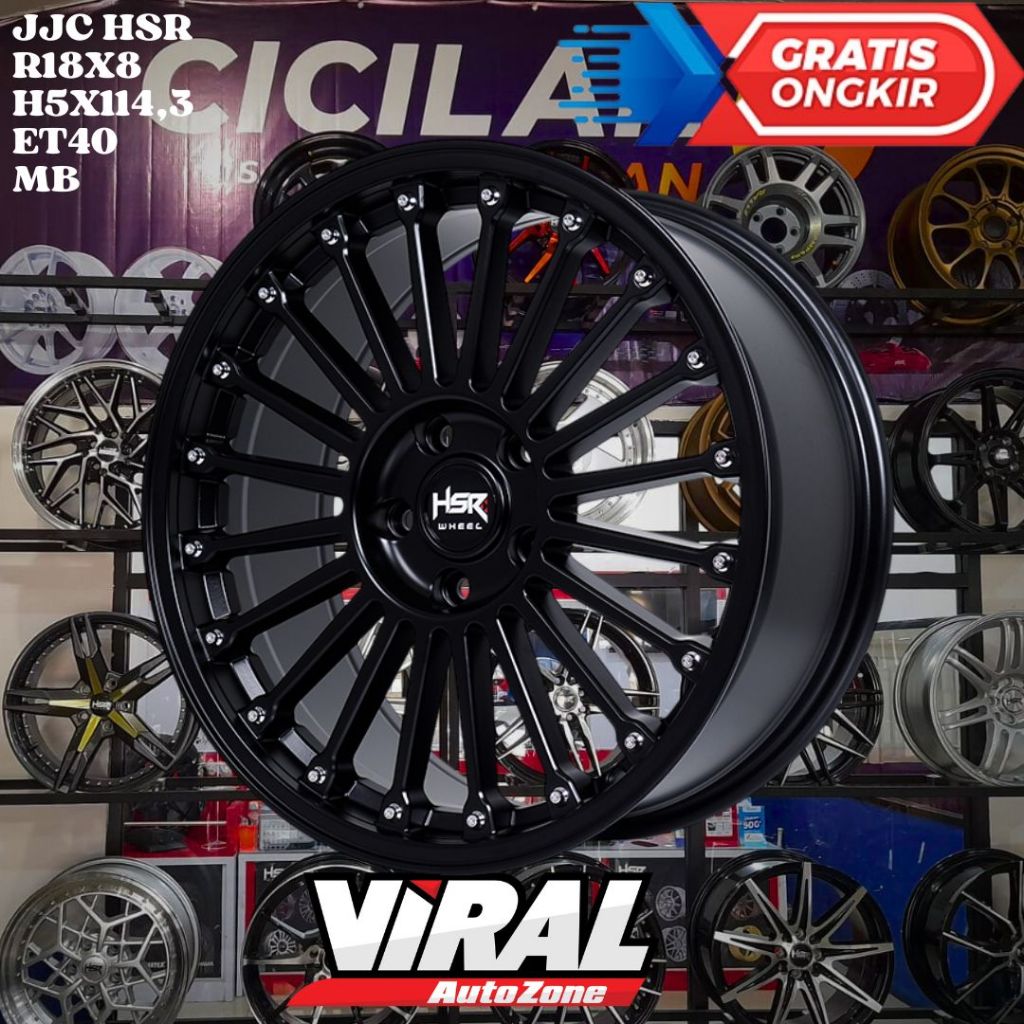 HSR JJC RING 18 R18 UNTUK VELG MOBIL TERIOS , RUSH , ALMAZ , NEW LIVINA