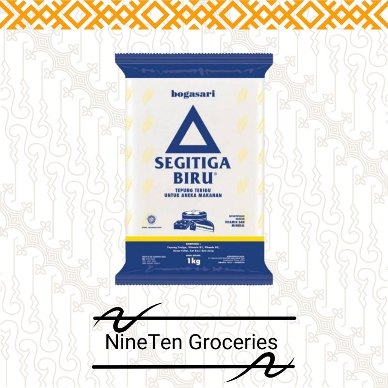 

Bogasari Segitiga Biru Tepung Terigu 1kg