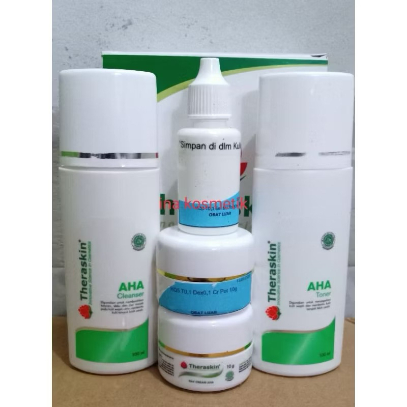 THERASKIN PAKET FLEK GLOWING + FLEKSOL UNTUK FLEK TEBAL
