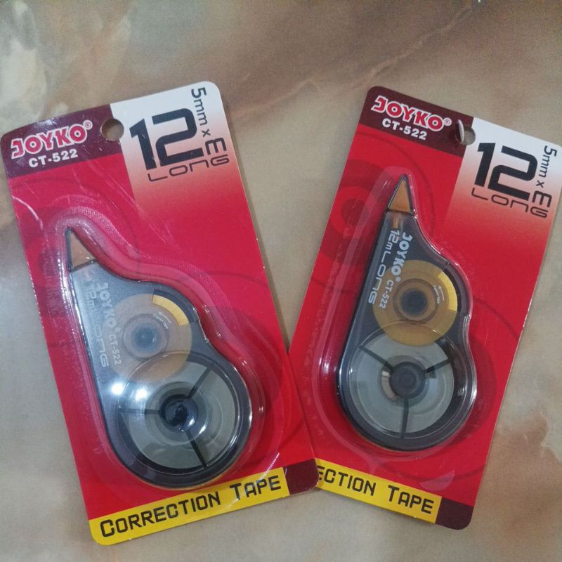 

correction tape ct522. tip ex kertas joyko.