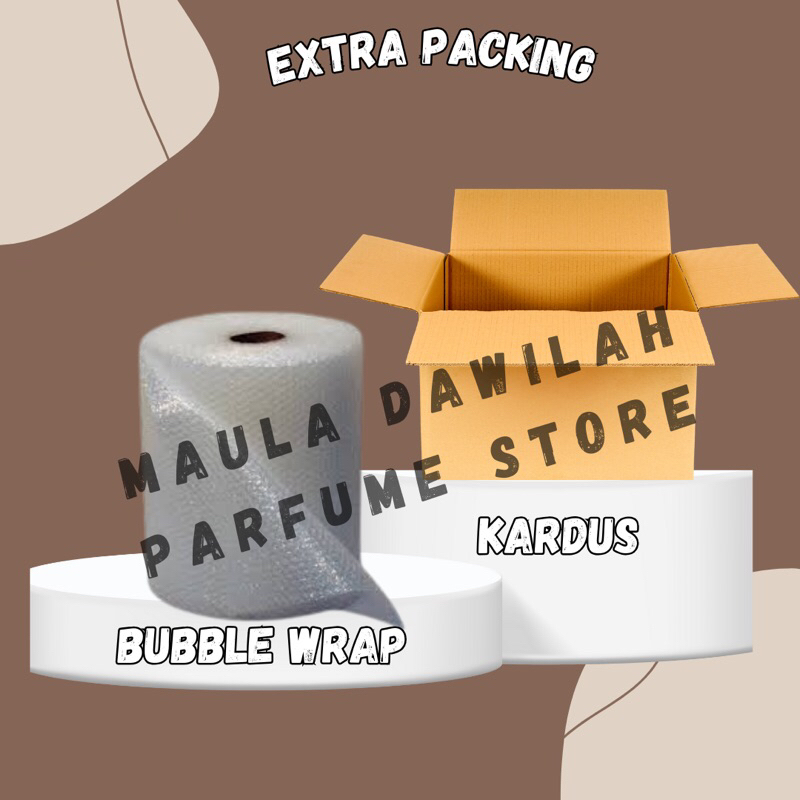 

BUBBLE WRAP AND KARDUS EXTRA PACKING