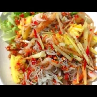 

somtam slad thailand,salad papaya original no seafood