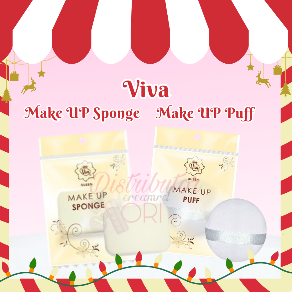 Viva Puff MAKE UP Sponge Bedak Spons/ MAKE UP PUFF