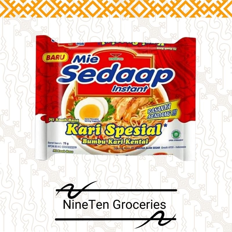 

Mie Sedap Bumbu Kari Spesial