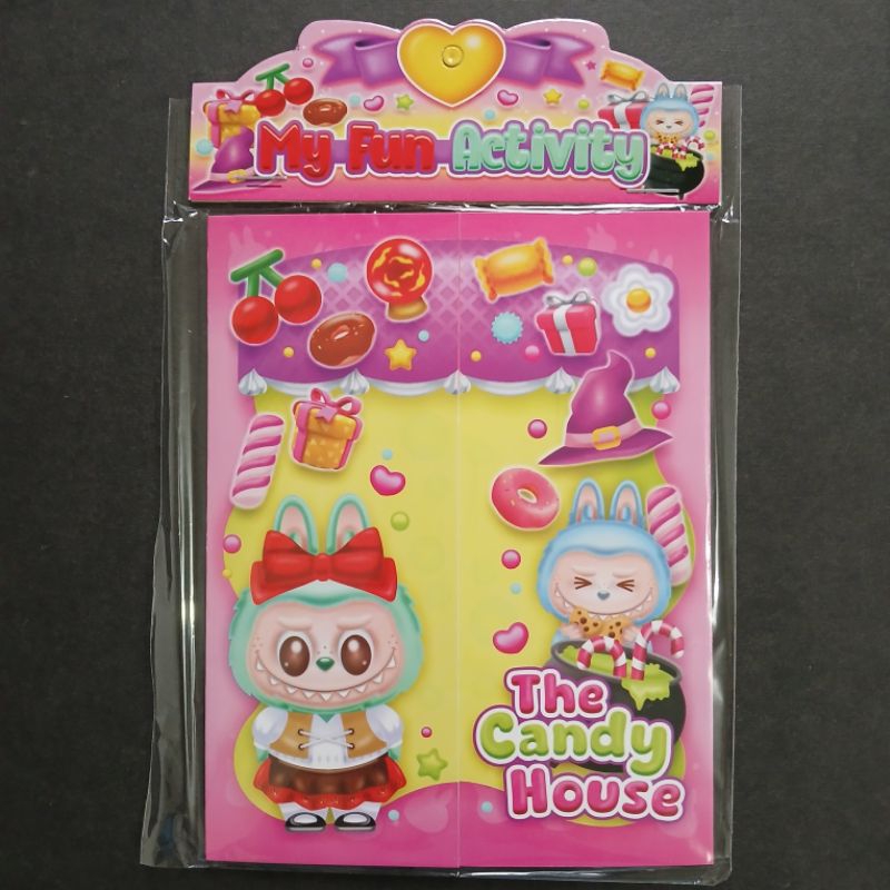

funny house & activity stiker 1pcs 15cm