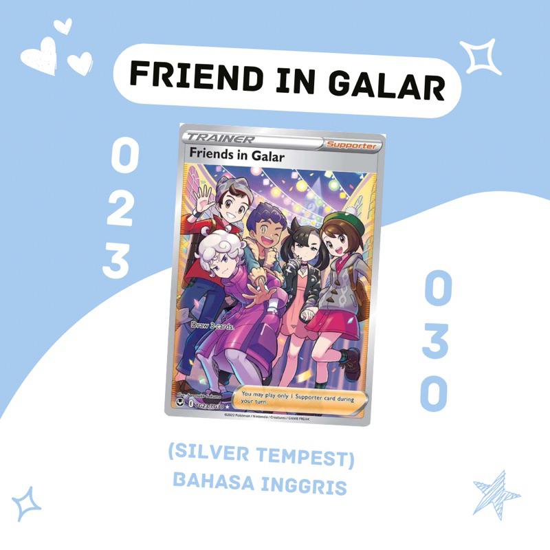 Friends in Galar UR Silver Tempest TG23/TG30 Pokemon TCG English