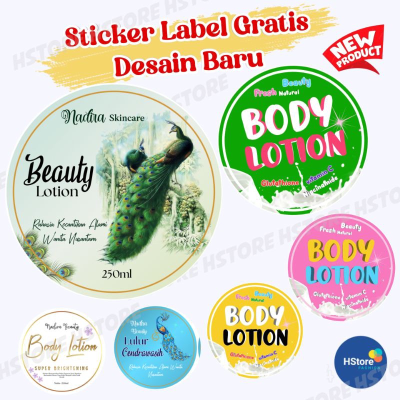 

Stiker Label Custom Desain Gratis