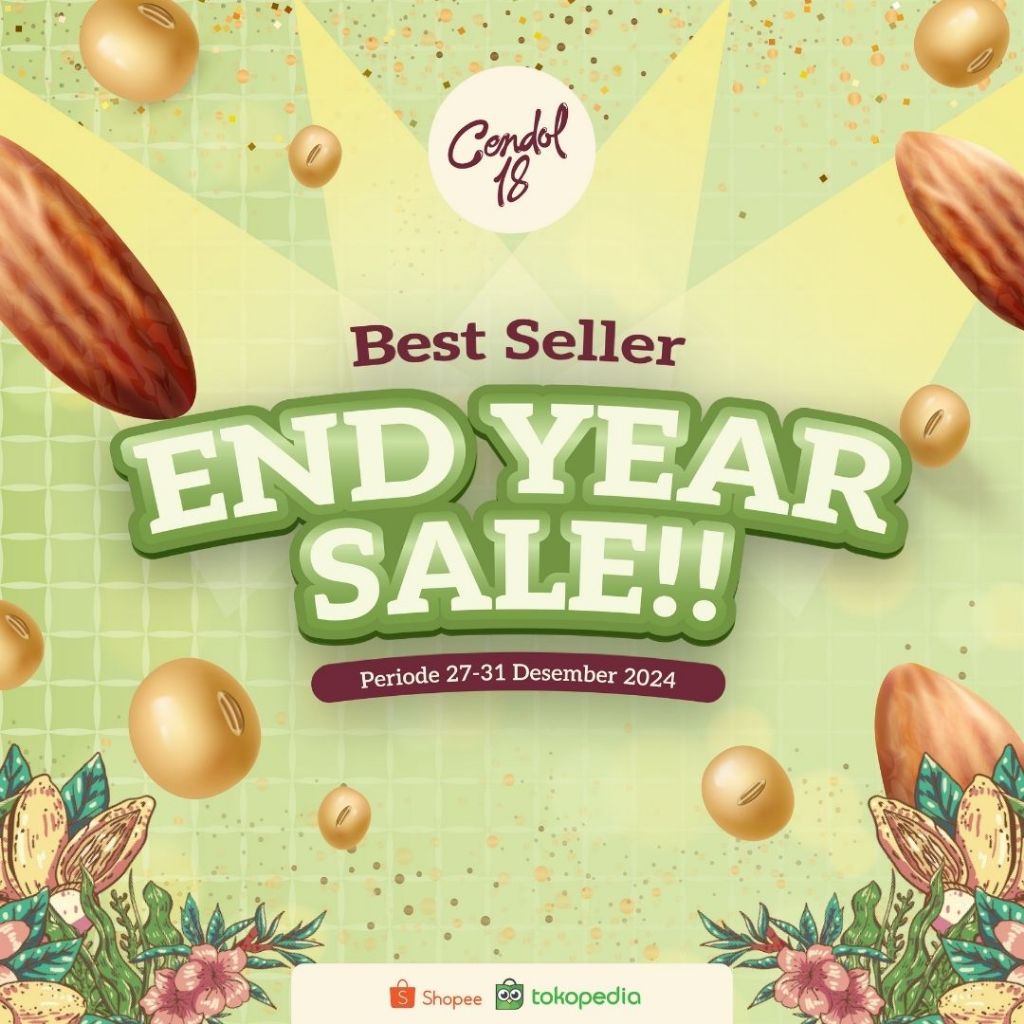 

END YEAR SALE 2024 - Cendol 18 - Minuman Sehat Dalam Kaleng