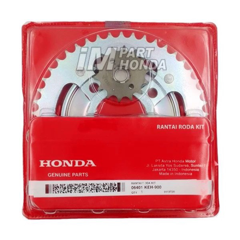 06401-KEH-900 Gear Gir Rantai 1 Set GL Pro Neotech Megapro Lama Primus 1999 - 2009