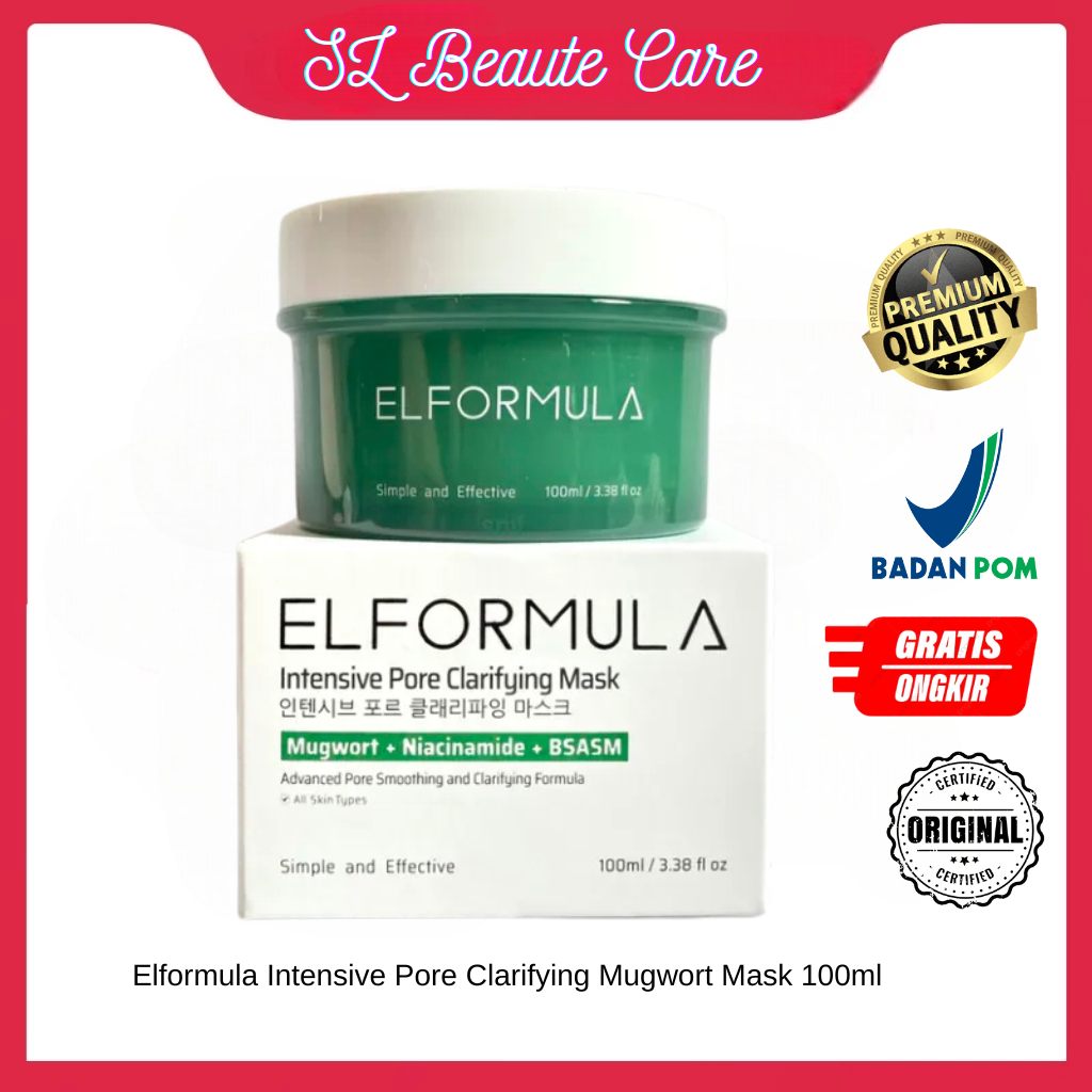 Elformula Intensive Pore Clarifying Mugwort Mask
