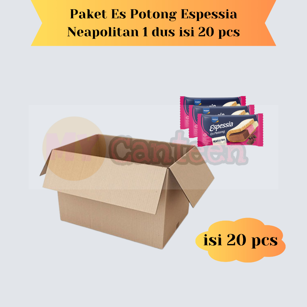 

Indofood Es Potong Espessia 1 dus isi 20 pcs