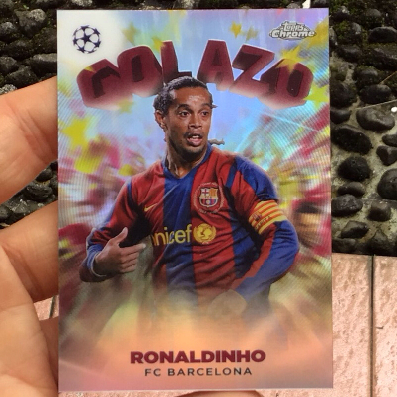 GOLAZO RONALDINHO BARCELONA CHROME