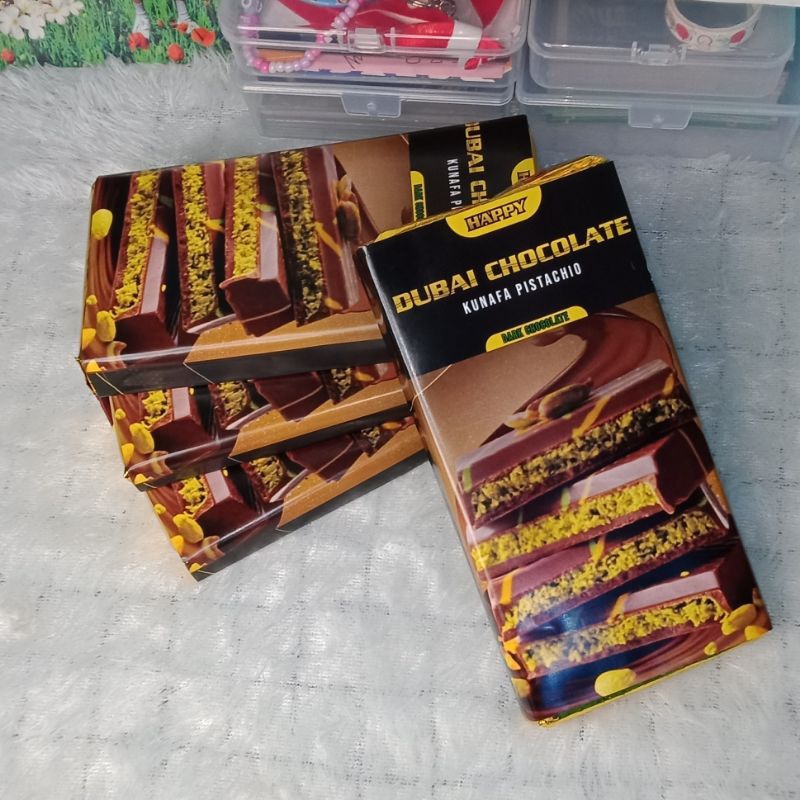 

Dubai Chocolate Kunafa Pistachio lokal