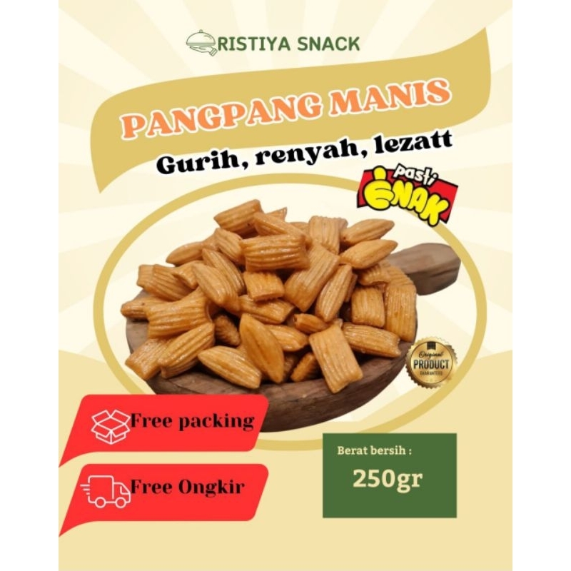 

PangPang Manis Snack favorit 250gr