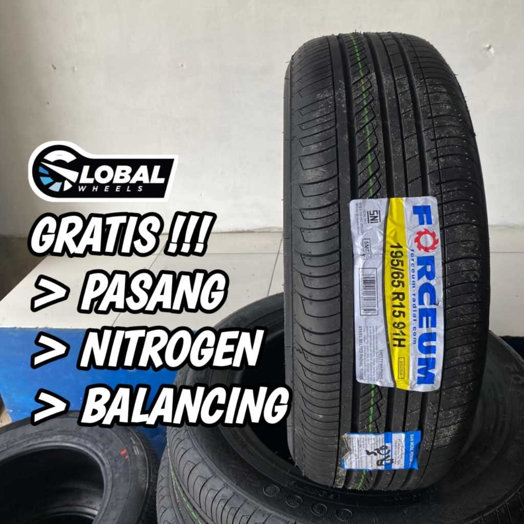 Ban Mobil Murah Tubles Ring 15 195 65 R15 Forceum Ecosa Terbaru 2024 Veloz,Apv,Ertiga
